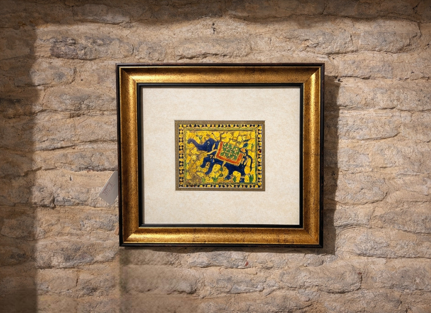 “Elephant in Mosaic Gold”