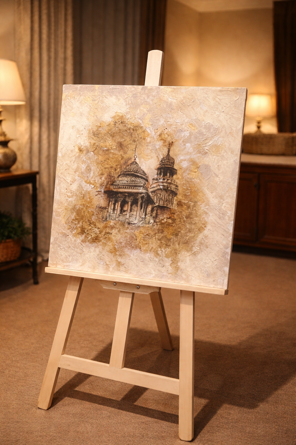 “Wazir Khan Echoes in Gold”