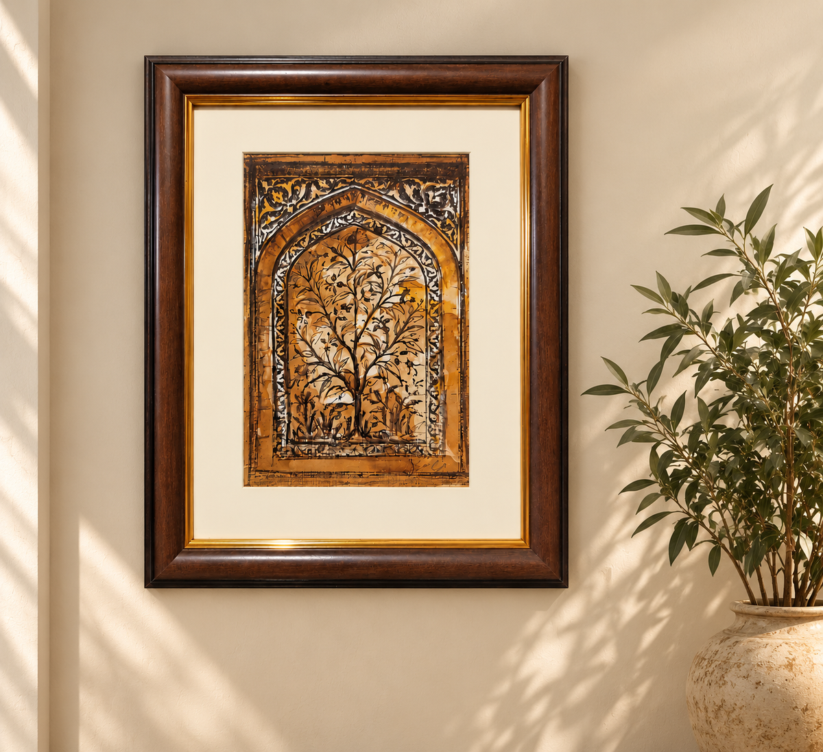 Heritage in Art | Mughal-Inspired Botanical Painting