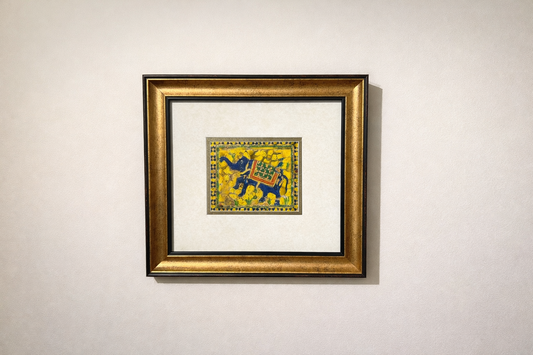 “Elephant in Mosaic Gold”