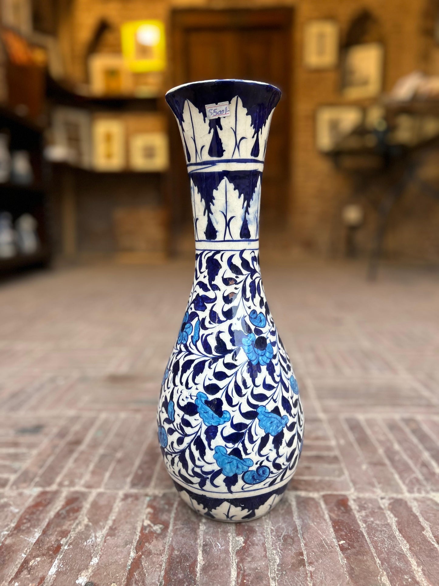 Blue Pottery vase 1