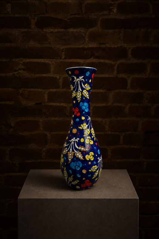 Blue pottery - vase 2