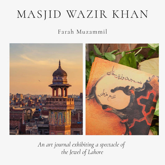 Masjid Wazir Khan - art journal